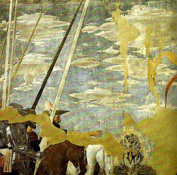 Piero della Francesca the legend of the true cross, detail China oil painting art